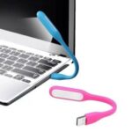 Lampara Linterna Led Usb Flexible 5v Light Pink Rosado