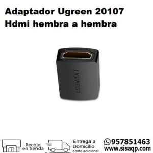 Adaptador Hdmi Ugreen 20107 Hembra a Hembra
