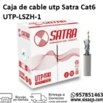 Caja Cable Utp Satra CAT6 UTP-LSZH-1 24AWG