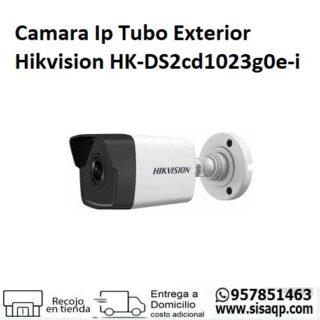 Camara IP Tubo Exterior Hikvision HK-DS2CD1023G0E-I