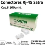 Caja de conectores rj45 SATRA UL94V-02 CAT6