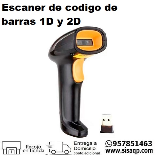 Escaner de Codigo de Barras 1D y 2D Wireless Advance ADV-6011, 2.4G