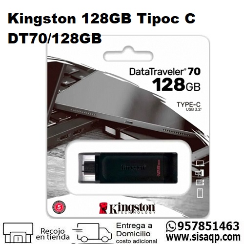 Memoria Kingston 128GB DT70128GB
