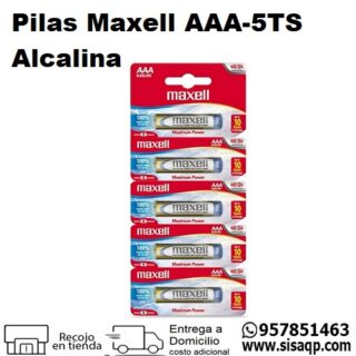 Pilas Maxell AAA-5TS Alkalina