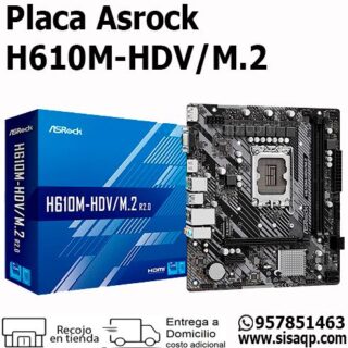 Placa Asrock H610M-HDVM2