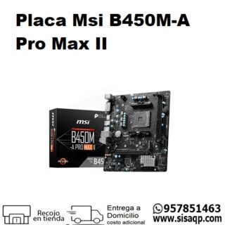 Placa Msi B450M-A