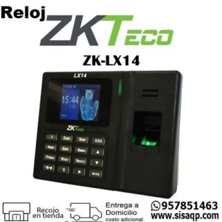 Reloj Zkteco ZK-LX14 Control de Asistencia