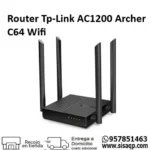 Router Tp-Link Archer C64 Gigabit Ac1200 Dual Band 4 antenas Usado