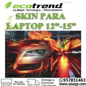 Skin Ecotrend para Notebook Modelo Firecar