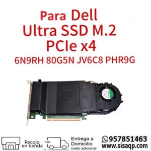 Tarjeta adaptadora de almacenamiento de estado sólido para Dell Ultra SSD M.2 PCIe X4 06N9RH