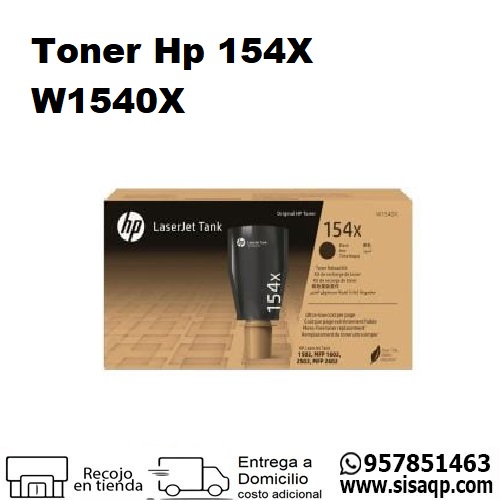 Toner Hp W1540X 154X