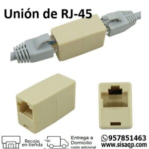 Union de RJ-45 para cable utp