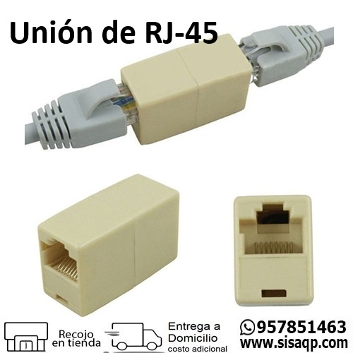 Union de RJ-45 para cable utp