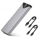 Case para disco M.2 NVME SSD TIPO C Y USB Enclosure SSK SHE-C325