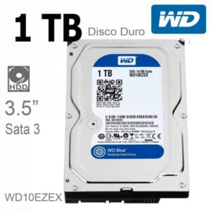 Disco duro WD 1 Tb WD10EZEX, SATA 6GB/s, formato 3.5"