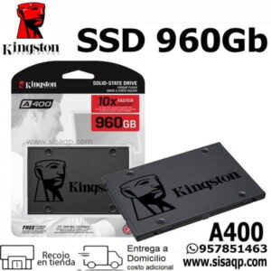 Disco Solido SSD Kingston A400, 960GB, SATA 6.0 Gb/s, 2.5", 7mm SA400S37/960G