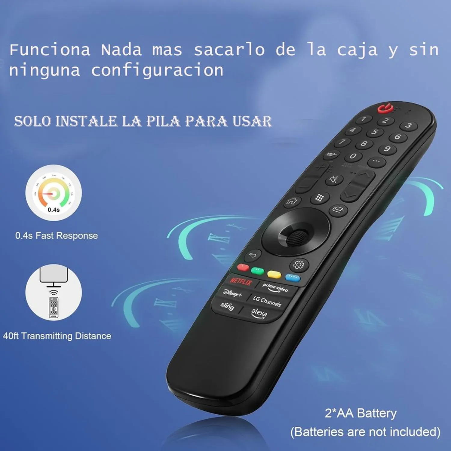 Control Lg MR23GN Magic Remote para Tv Lg Smart