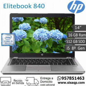 Laptop Hp Elitebook 840 G5 I5-8350U / 16GB RAM / 512 GB SSD