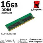 Memoria Kingston 16 Gb Ddr4 KCP432ND816