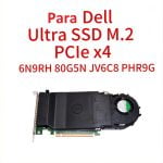 Tarjeta adaptadora de almacenamiento de estado sólido para Dell Ultra SSD M.2 PCIe X4 06N9RH