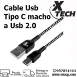 Cable Usb Tipo C macho a USB2.0 A macho Xtech XTC-511