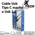Cable Usb Tipo C macho a USB2.0 A macho Xtech XTC-511