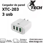 Cargador de Pared Xtech XTC-203 3 USB