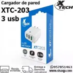Cargador de Pared Xtech XTC-203 3 USB