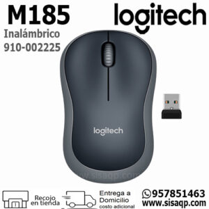 Mouse LOGITECH M185 INALAMBRICO GRIS