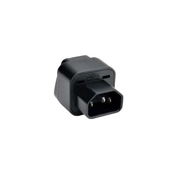 Adaptador Conector Ups C14 Toma Universal Iec320 Nema 5-15r