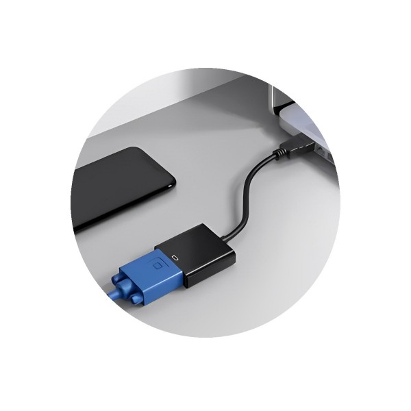 Adaptador Hdmi Macho a Vga hembra Ugreen 40233 - Imagen 2
