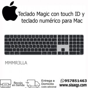 Teclado Apple Magic con Touch ID y teclas numérico Black – inglés ultimo modelo