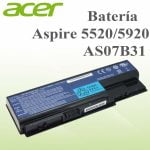 Bateria Acer Aspire 5520/5920 AS07B31