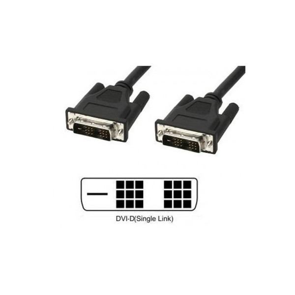 Cable Dvi-d Enlace Unico Macho-Macho 1.8 M