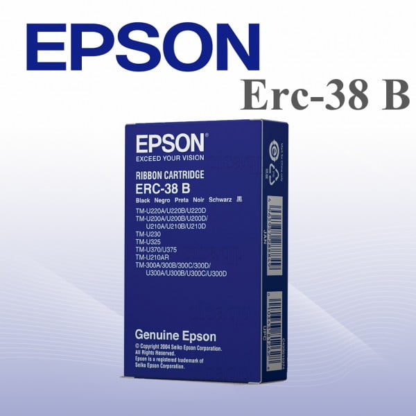 Cinta Epson ERC-38B para TM-U220 Color Negro