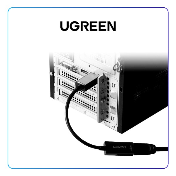 Convertidor Displayport macho a Hdmi Hembra Ugreen 4K*2K 25cm MM137 40363