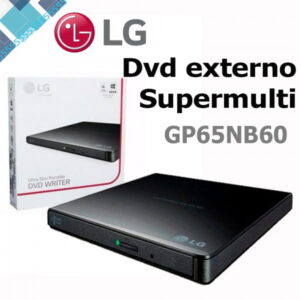 DVD SuperMulti LG GP65NB60, externo, 8X, USB 2.0