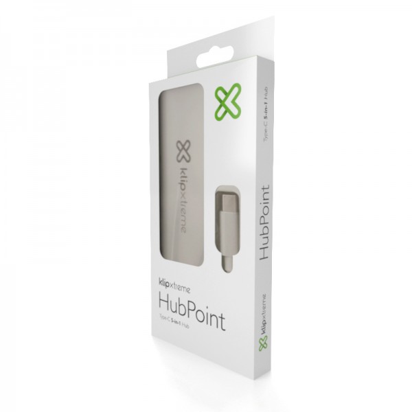 Hub 5 en 1 Tipo C Klip Xtreme KCR-500 - Imagen 2