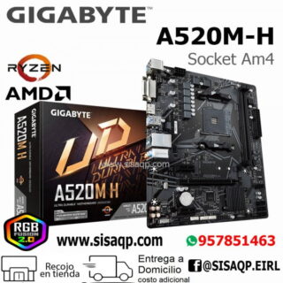 Placa Gigabyte A520M-H AM4