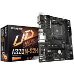 Placa Gigabyte GA-A320-S2H, REV 1.0, AM4, AMD A320, DDR4, SATA 6.0, USB 3.1