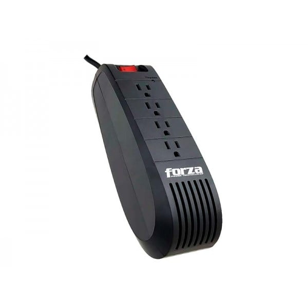 Regulador automático de voltaje Forza FVR-1002 1000VA/500W, 4 salidas, temp-220V