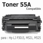 Toner Compatible 55a Negro Compatible para P301
