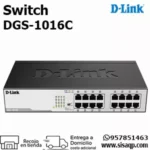 Switch Dlink DGS-1016C Gigabit 16 puertos