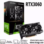 Tarjeta Video Evga RTX3060 12GB DS-12G-P53657-KR usada