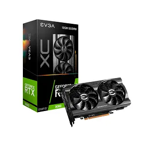 Tarjeta Video Evga RTX3060 12GB DS-12G-P53657-KR usada