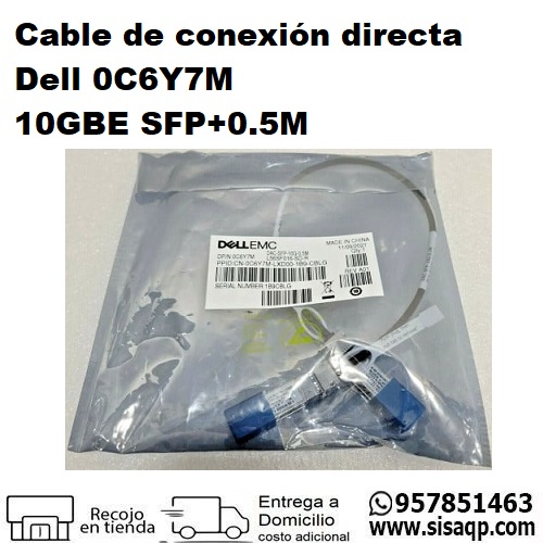 Cable de conexión directa Dell 0C6Y7M