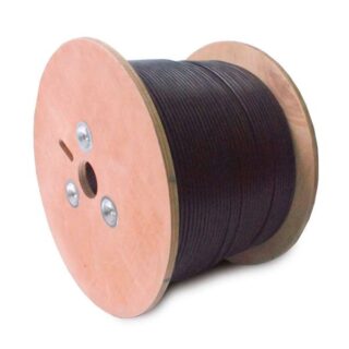 Rollo Satra Exteriores 202043010 Solido U/UTP-PE CAT6 23AWG NEGRO 305 MTS