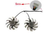 Ventilador para Gigabyte T128010SU Aorus refrigeracion GTX 1060