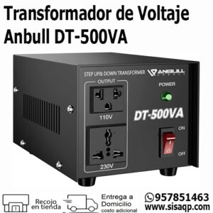 Transformador de voltaje Anbull DT-500VA