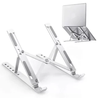 Soporte de aluminio para laptop hasta 17"